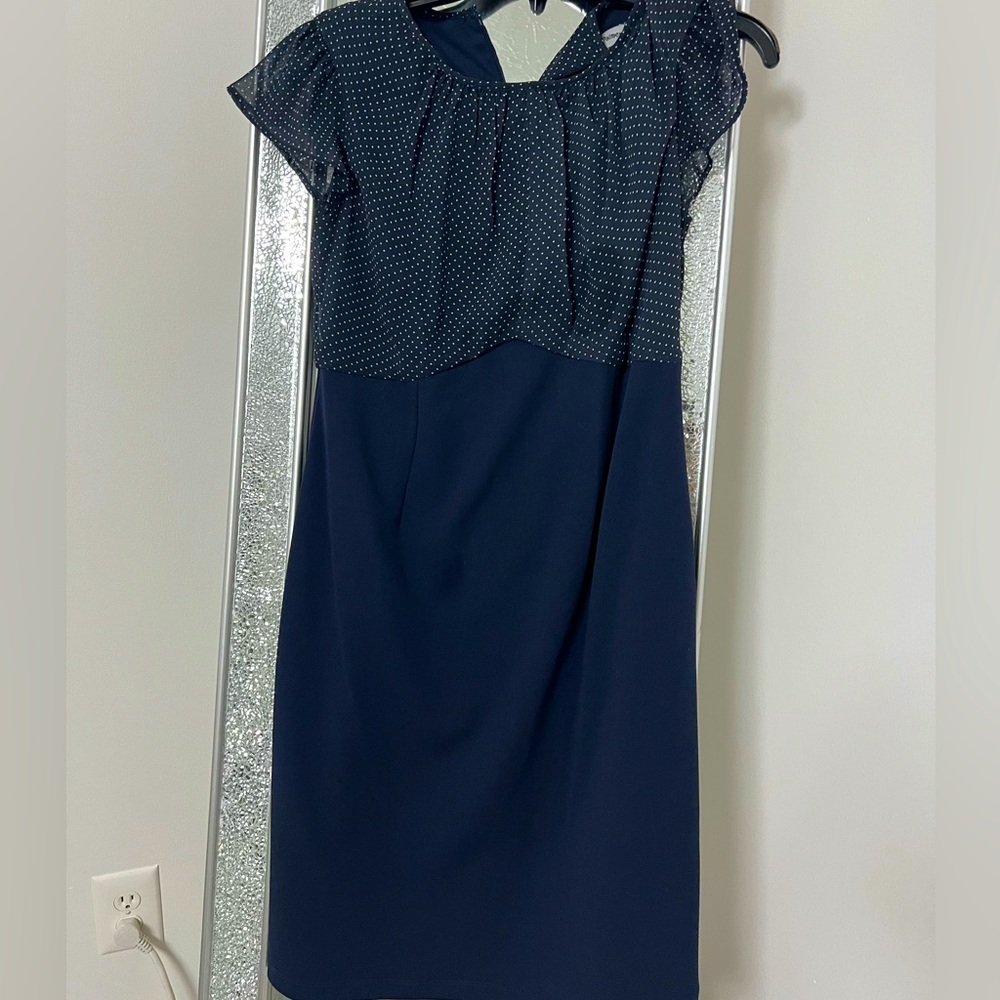 MIDI polka dotted dress